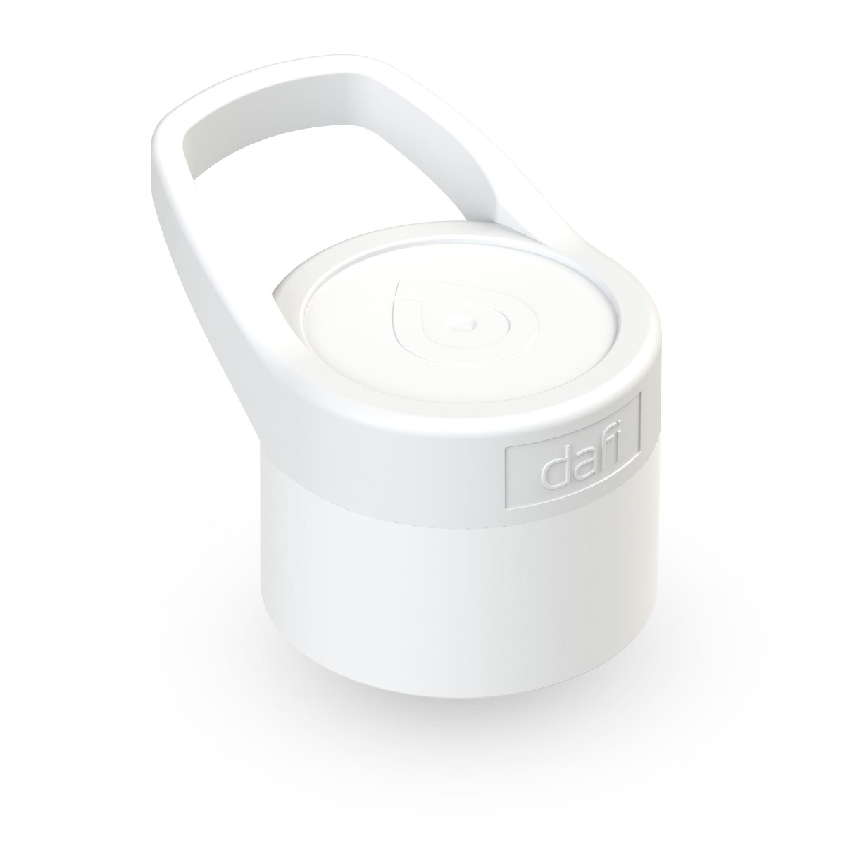 PushAir Zakrętka z Uchwytem do Butelki do Saturatora Dafi Biała