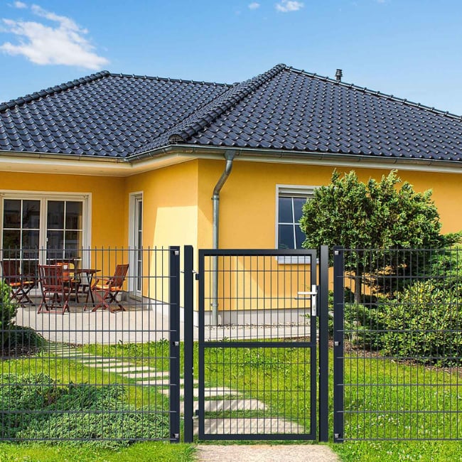 Furtka Ogrodzeniowa Panelowa 1m RAZO 100P140 Szara