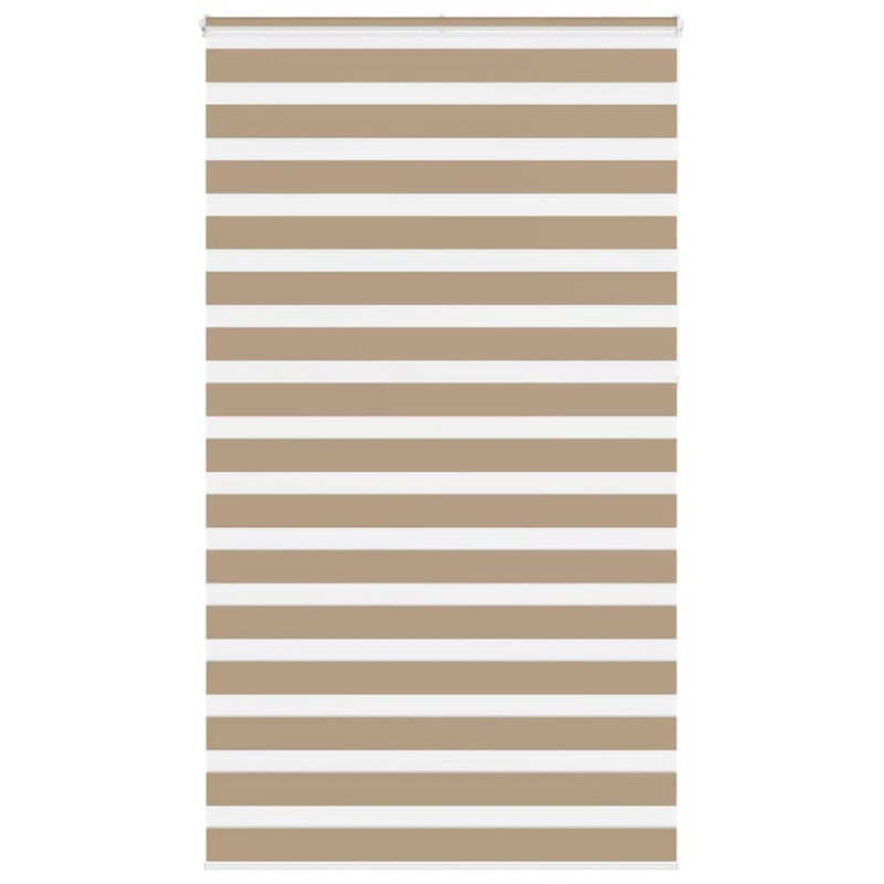 Roleta zebra, 130x230 cm, szerokość tkaniny 125,9 cm, poliester vidaXL