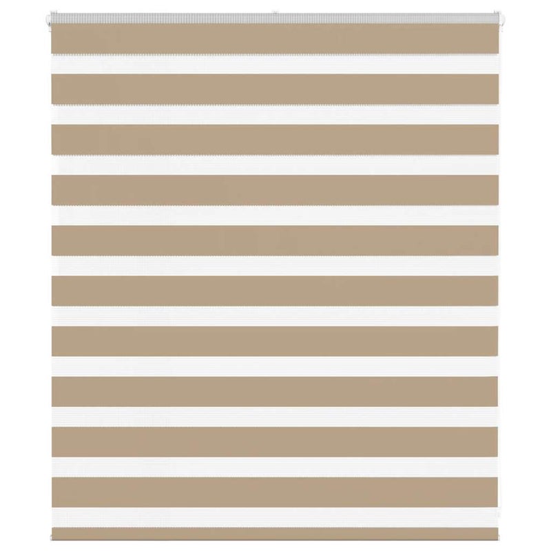 Roleta zebra, 135x100 cm, szerokość tkaniny 130,9 cm, poliester vidaXL