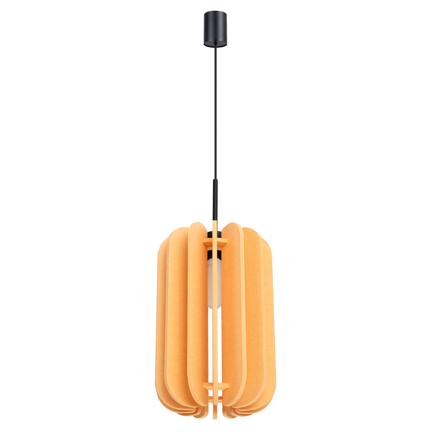 Lampa wisząca MULA E27 - czarny/żółty
