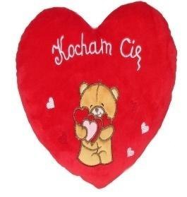 Serce Kocham Cię - Miś 20cm