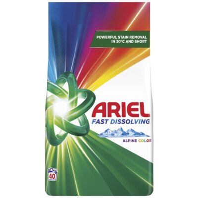 Proszek do prania ARIEL Fast Dissolving Alpine Fresh Color 2.2 kg do kolorowych tkanin