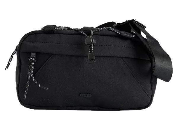 Saszetka nerka 4F Na pas Sportowa Czarna Biodrowa