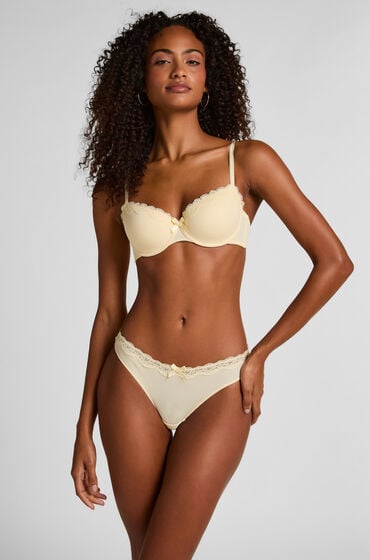 Hunkemöller Stringi Lola Żółty