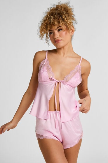 Hunkemöller Szorty Cordelie Różowy