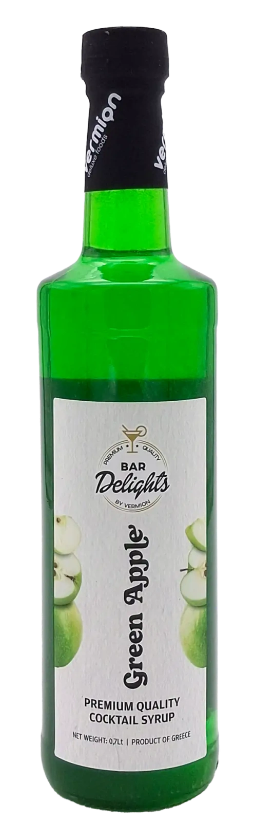 Syrop Zielone Jabłko 0,7l - Vermion Deluxe Food Green Apple