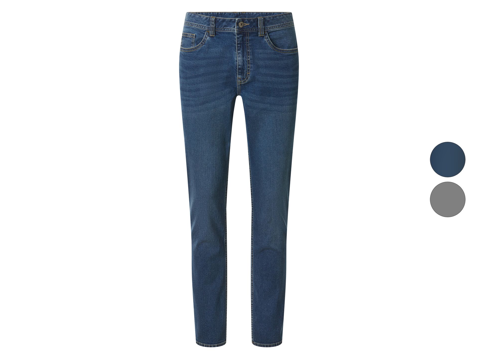 esmara Men Jeansy męskie slim fit z bawełną