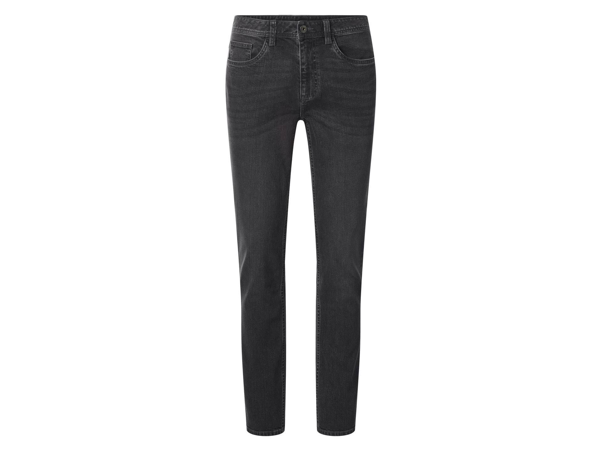 esmara Men Jeansy męskie slim fit z bawełną (Szary, 48 (32/32))