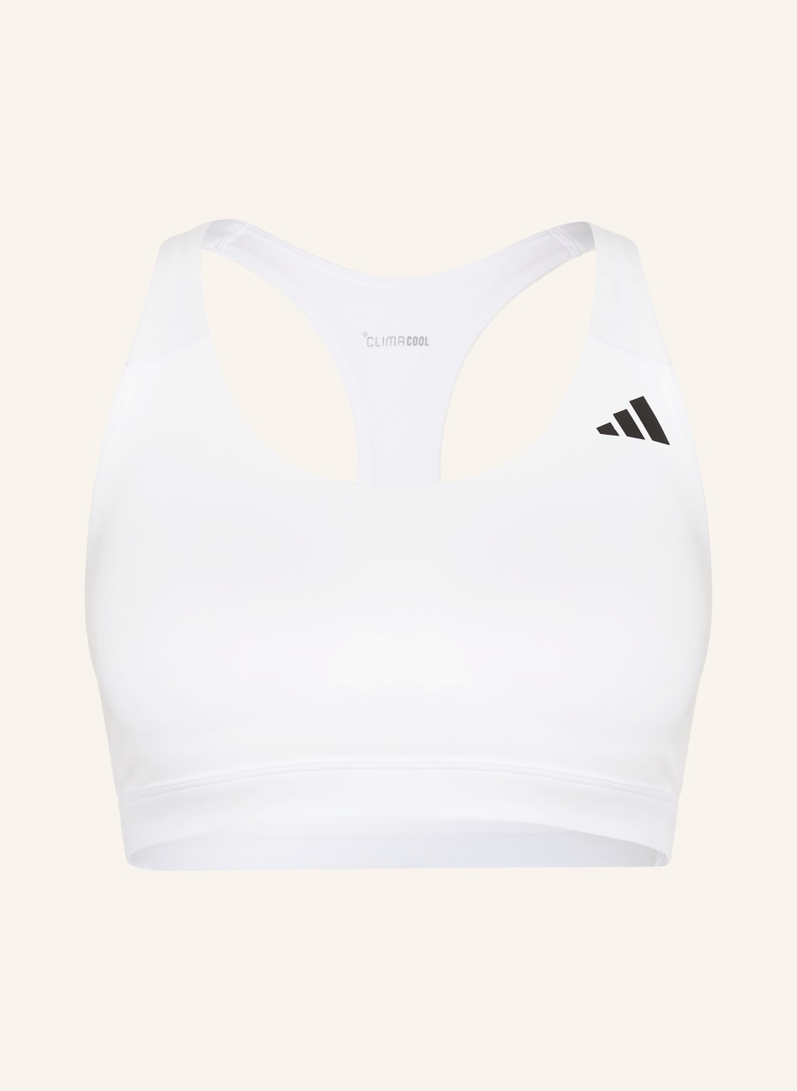 Adidas Biustonosz Sportowy Optime Essentials Workout weiss