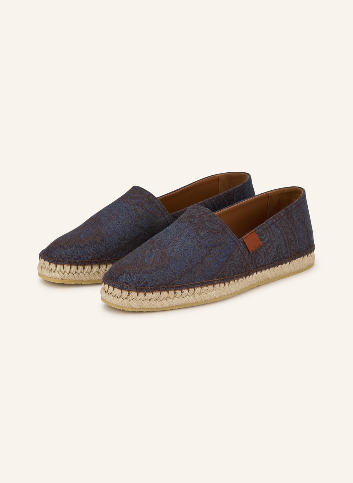 Etro Espadryle blau