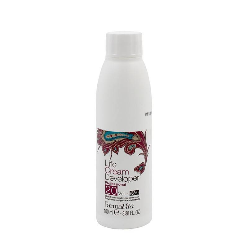 Farmavita Life Cream Developer, krem rozjaśniający, 20 vol. 6%, 100ml