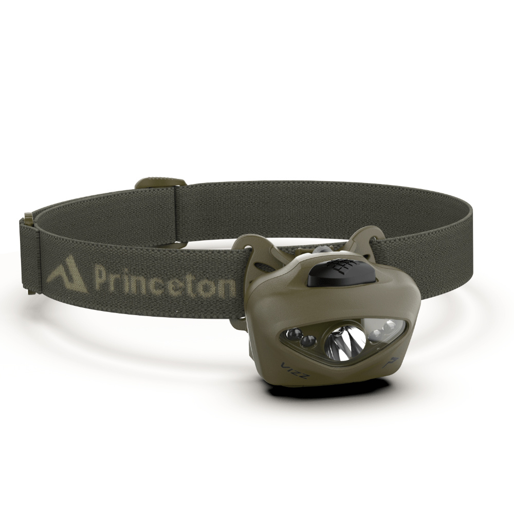 Princeton Tec - Latarka czołowa Vizz 550 RGB MPLS - 550 lm - Olive Drab - VIZZ23-RGB-MPLS-OD