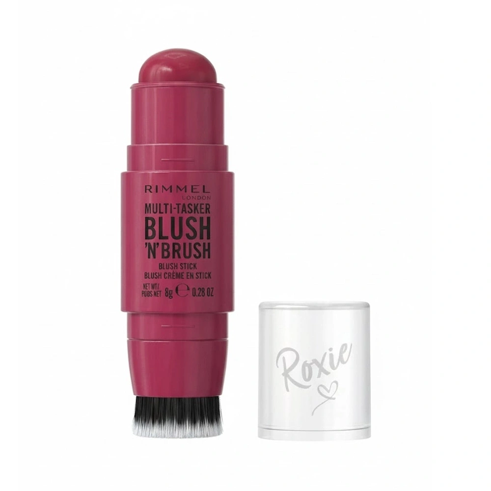 Rimmel Multi Tasker Blush 'N' Brush kremowy róż w sztyfcie 200 Fushia Glam 8 g