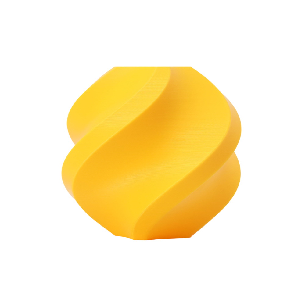 Filament Bambu Lab PLA Basic 1,75mm 1kg - w zestawie z wielorazową szpulą - Sunflower Yellow BML-27404
