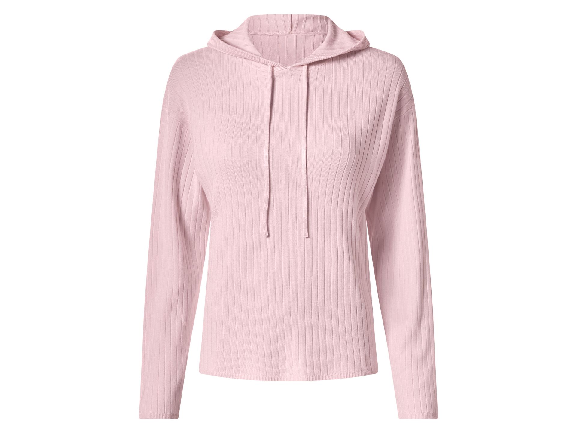 ESMARA® Bluza damska z kapturem (Różowy, L(44/46))