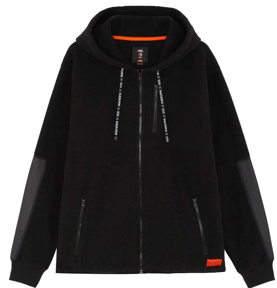 kurtka męska VANS RAEBURN FLEECE JACKET BLACK