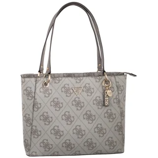 Torebka Shopperka Noelle II Tote HWSO96 72250 Dark Taupe Logo (GU844-b) Guess