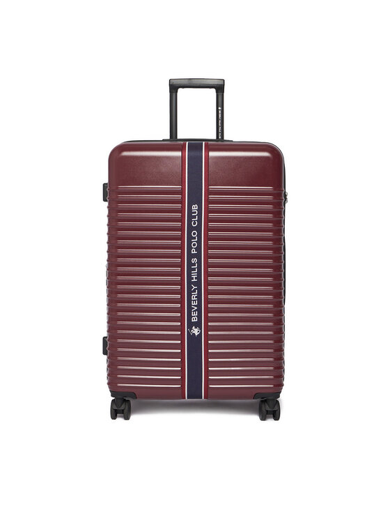 Walizka Beverly Hills Polo Club CEO-BHPC-L-007-08-BURGUNDY