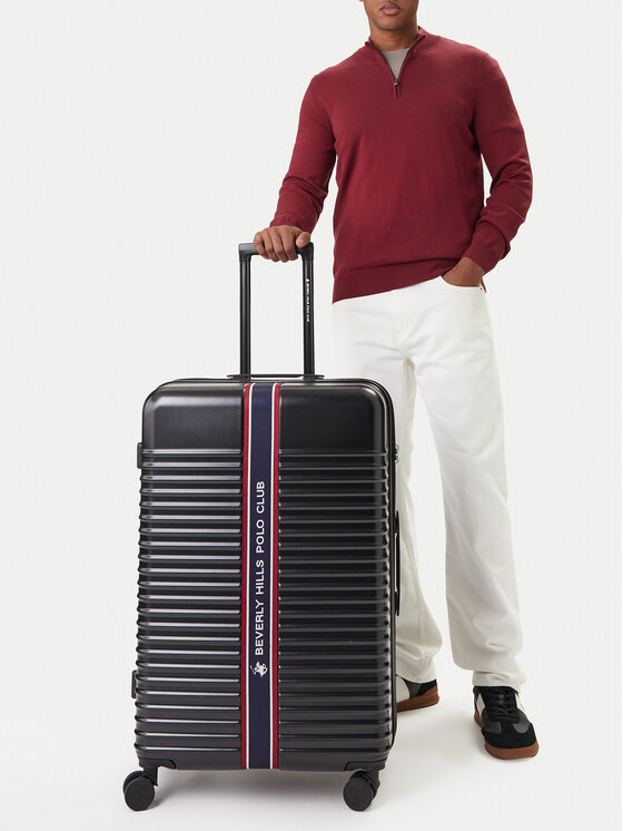 Walizka Beverly Hills Polo Club CEO-BHPC-L-005-08-BLACK