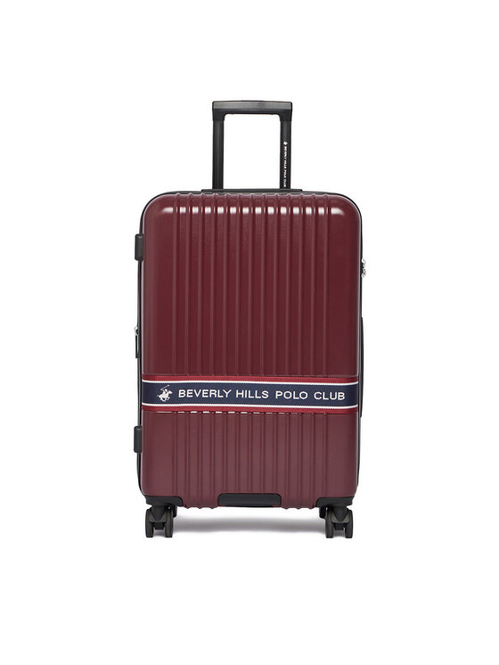 Walizka Beverly Hills Polo Club CEO-BHPC-M-007-08-BURGUNDY