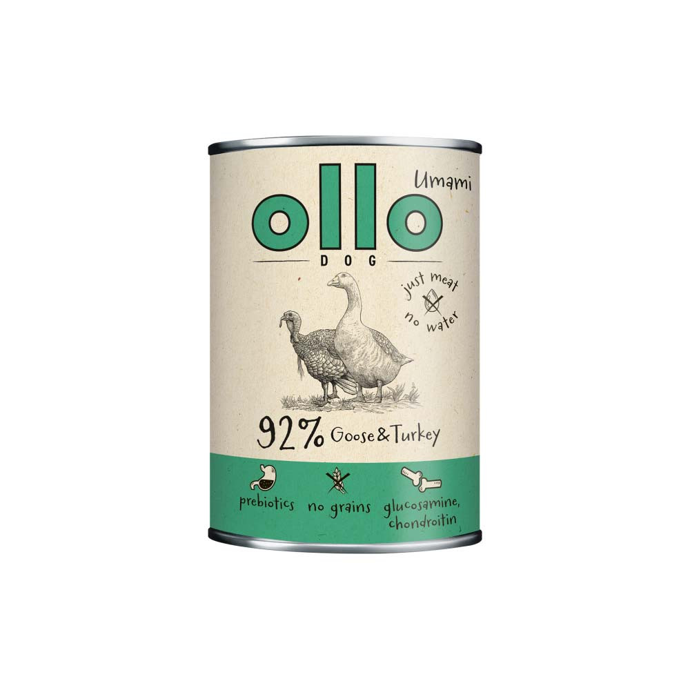 OLLO Umami Gęś i Indyk - mokra karma dla psa - 850g