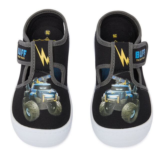 Kapcie BATWHEELS CEO-CM-SS26-200WBBW Czarny