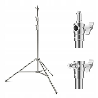Statyw studyjny K&F CONCEPT KF34.044 Srebrny