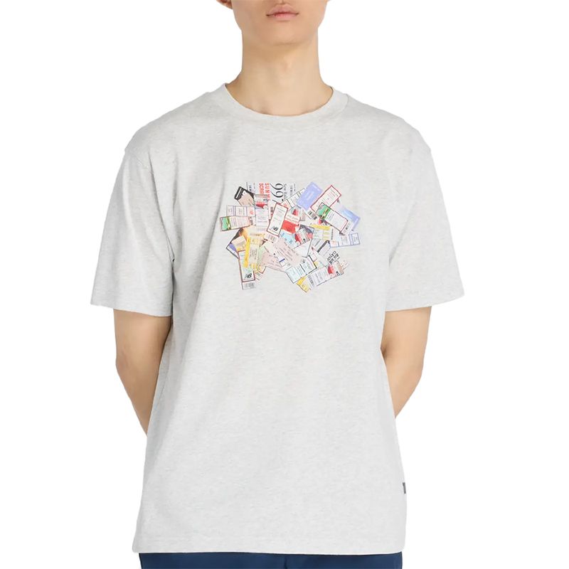 Koszulka męska New Balance MT53905AHH - szara