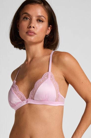 Hunkemöller Biustonosz bralette Cordelie Różowy