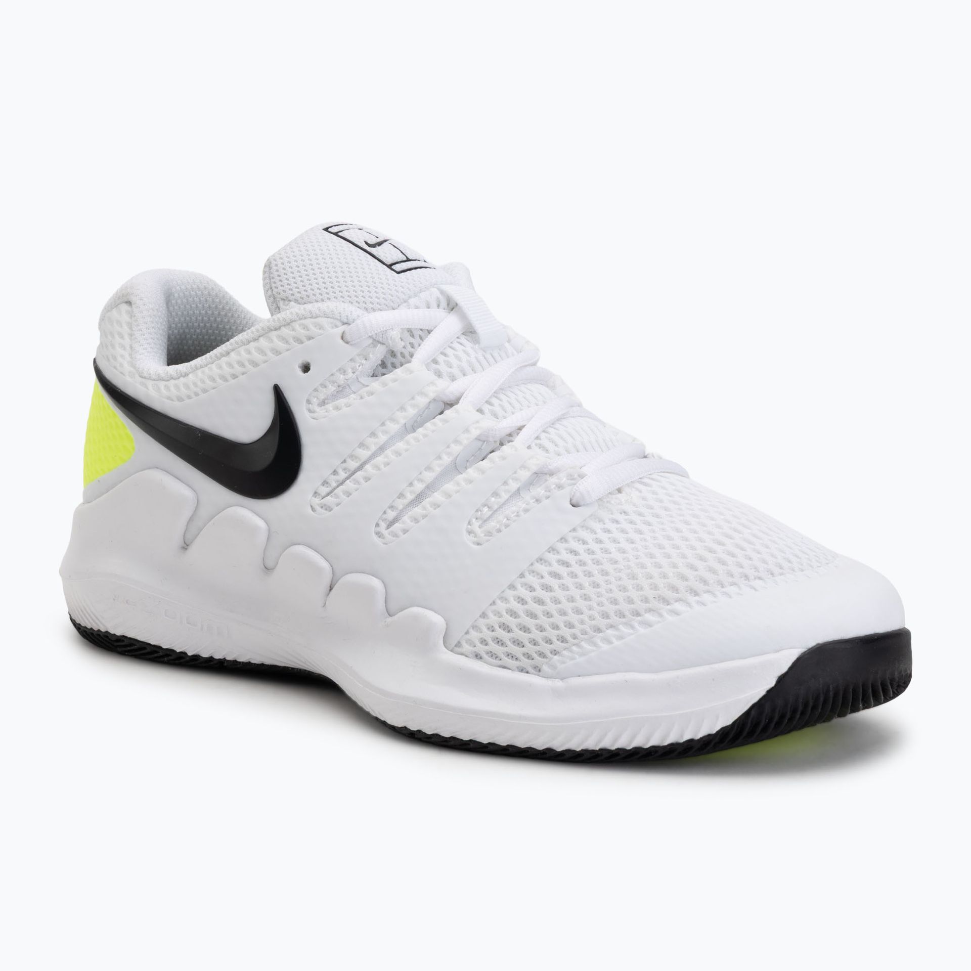 Buty do tenisa dziecięce Nike Court Vapor X Jr white/volt/black WYSYŁKA W 24H 30 DNI NA ZWROT
