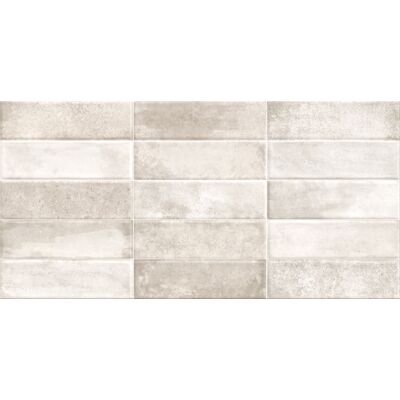 Cersanit Płytka ścienna Wt1093 Tuzzi White Mix Glossy 29,7 x 60 cm G1