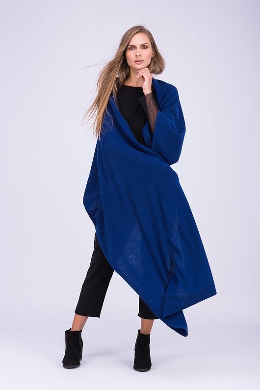 Szal TATRY Granatowy