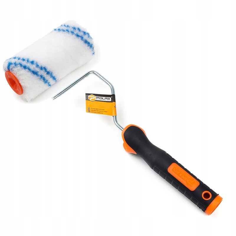 Polax Wałek malarski NYLON (zapas) 10 cm + Rączka do wałka 6x100mm
