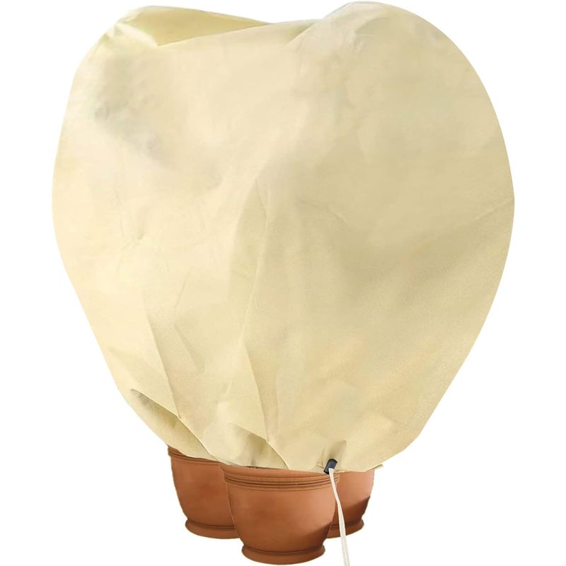 Okrycie zimowe, osłona ochronna dla roślin ogrodowych do stosowania zimą (180 x 120 cm)