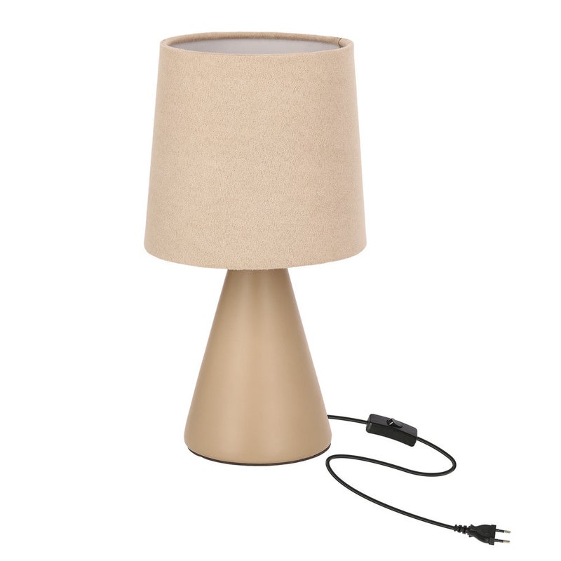 Lampa stołowa ceramiczna SATTI brązowa 1xE14x40W Candellux