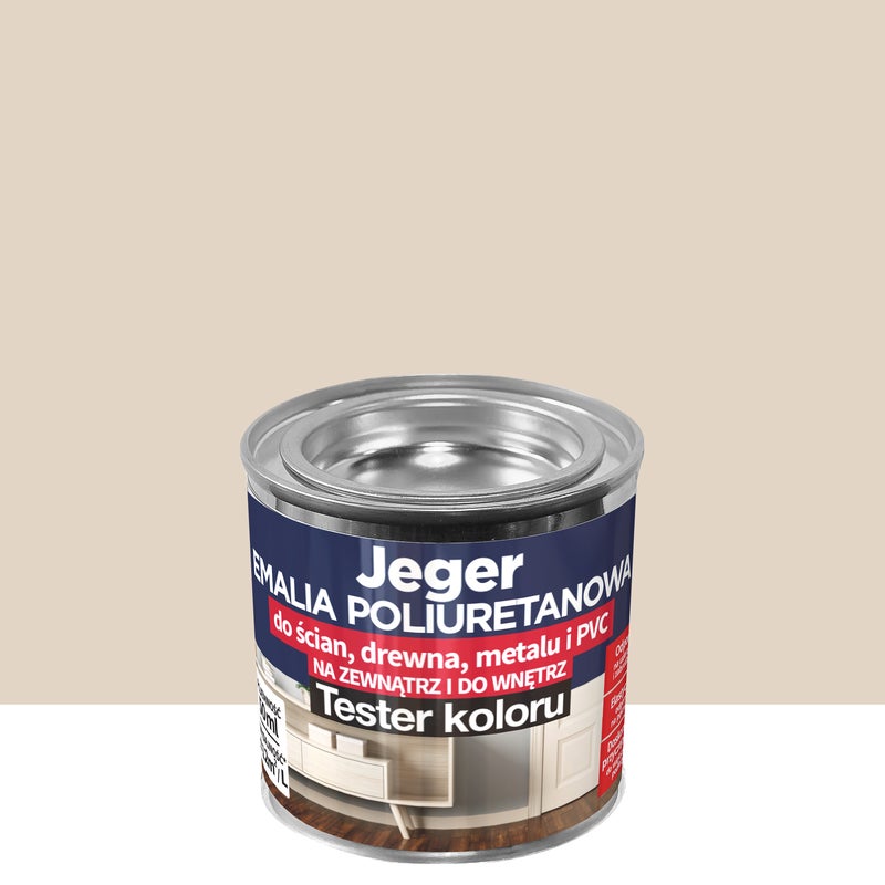 Jeger Tester emalii poliuretanowej Migdał Półmat 50 ml