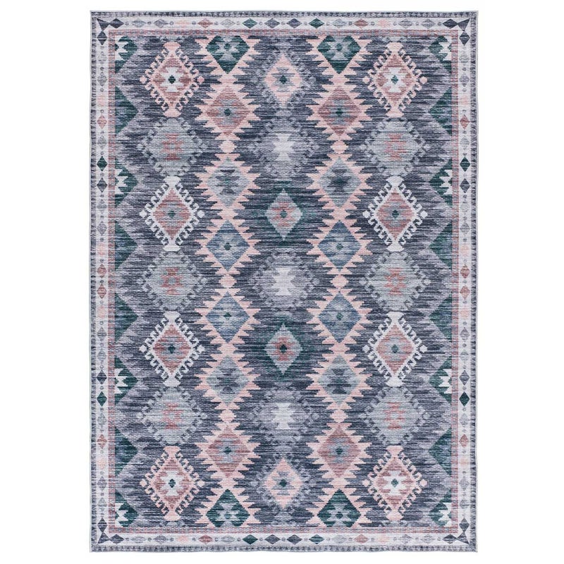 Prostokątny wielokolorowy dywan do wnętrz 140 x 200 cm CLASS ethnic - ATTICGO