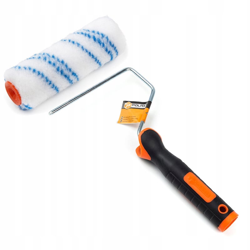Polax Wałek malarski NYLON (zapas) 15 cm + Rączka do wałka 6x150mm