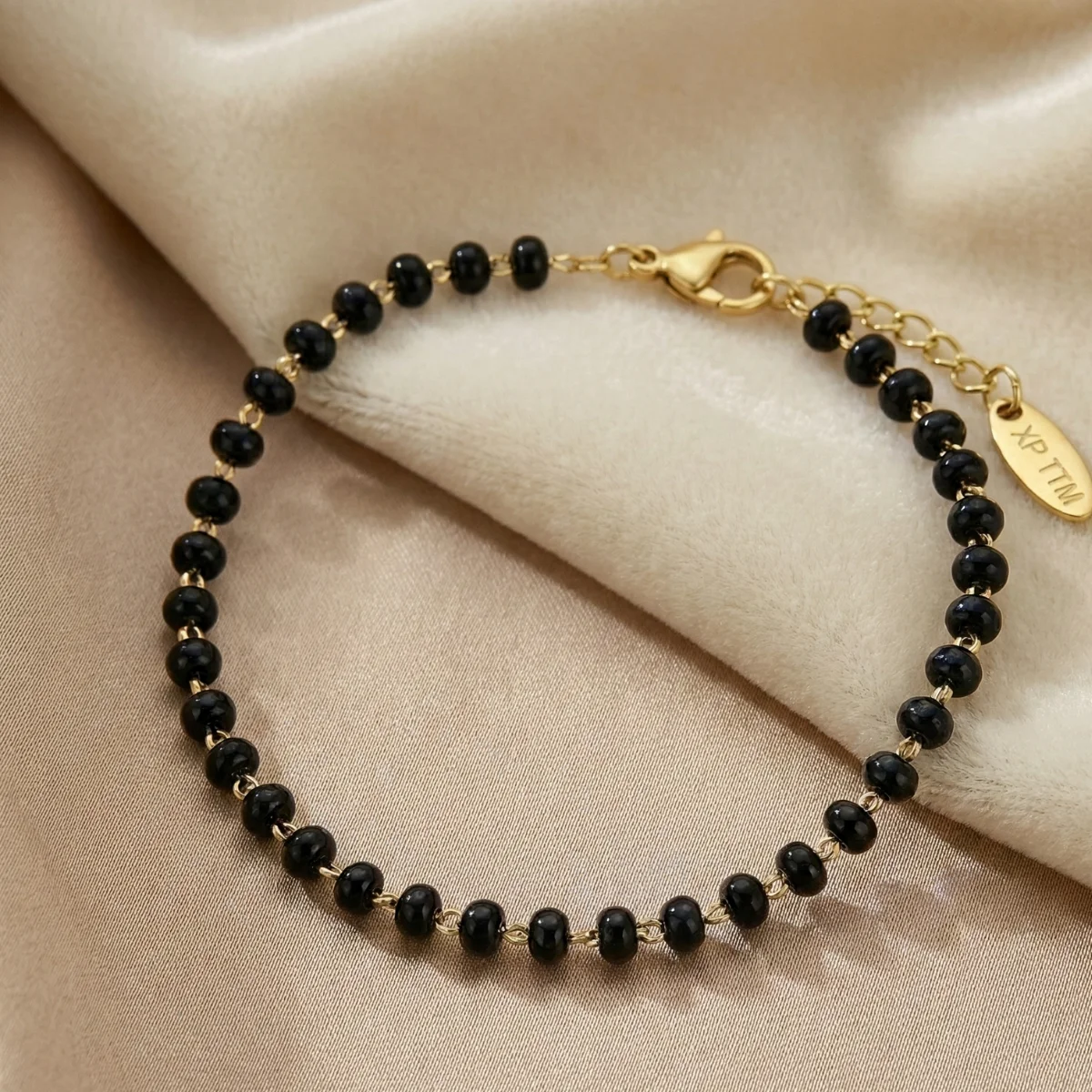 Bransoletka BLACK ROSARY - CLASSIC MINIMAL