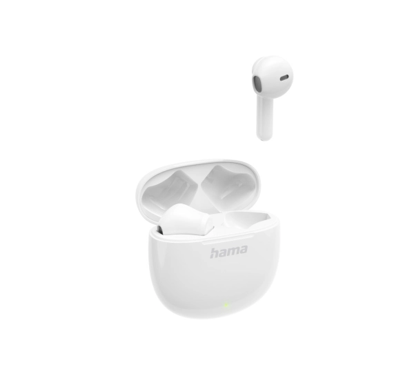 Hama Action One TWS Douszne Bluetooth 5.4 Biały 221774