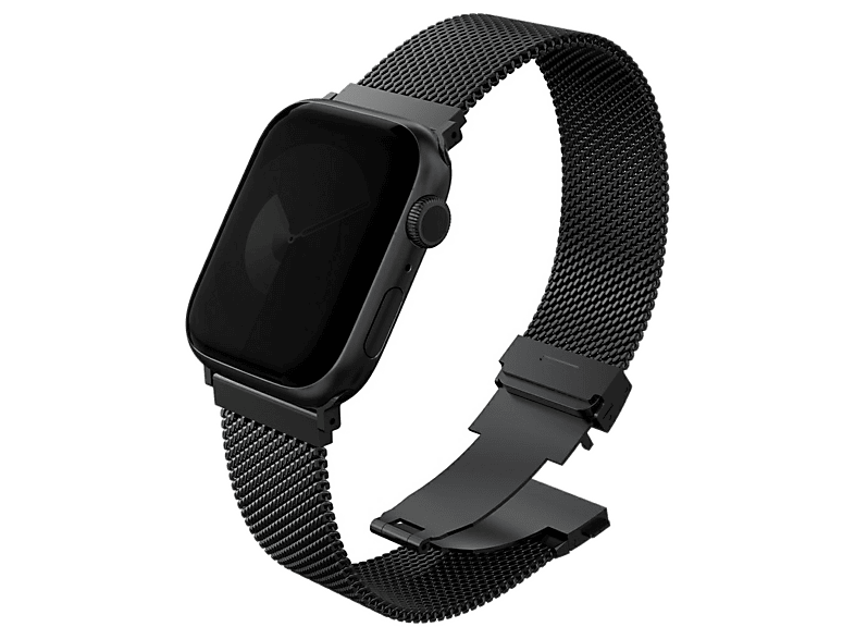 Pasek UNIQ Dante Pro do Apple Watch 49/46/45/44mm Czarno-grafitowy