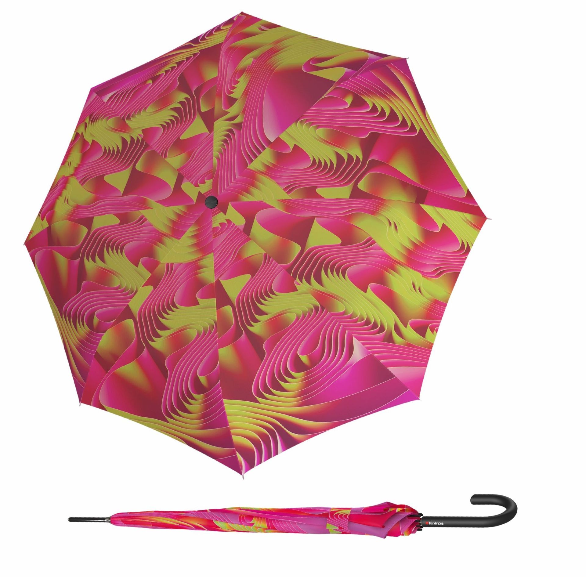 Knirps T.760 Stick Automatic Wawes Sun damski parasol długi automatyczny