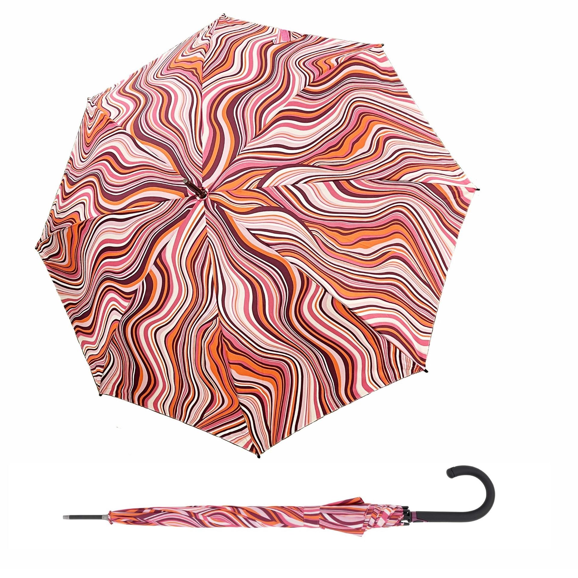 Doppler Fiber Flex AC Fresh Berries damski długi parasol automatyczny