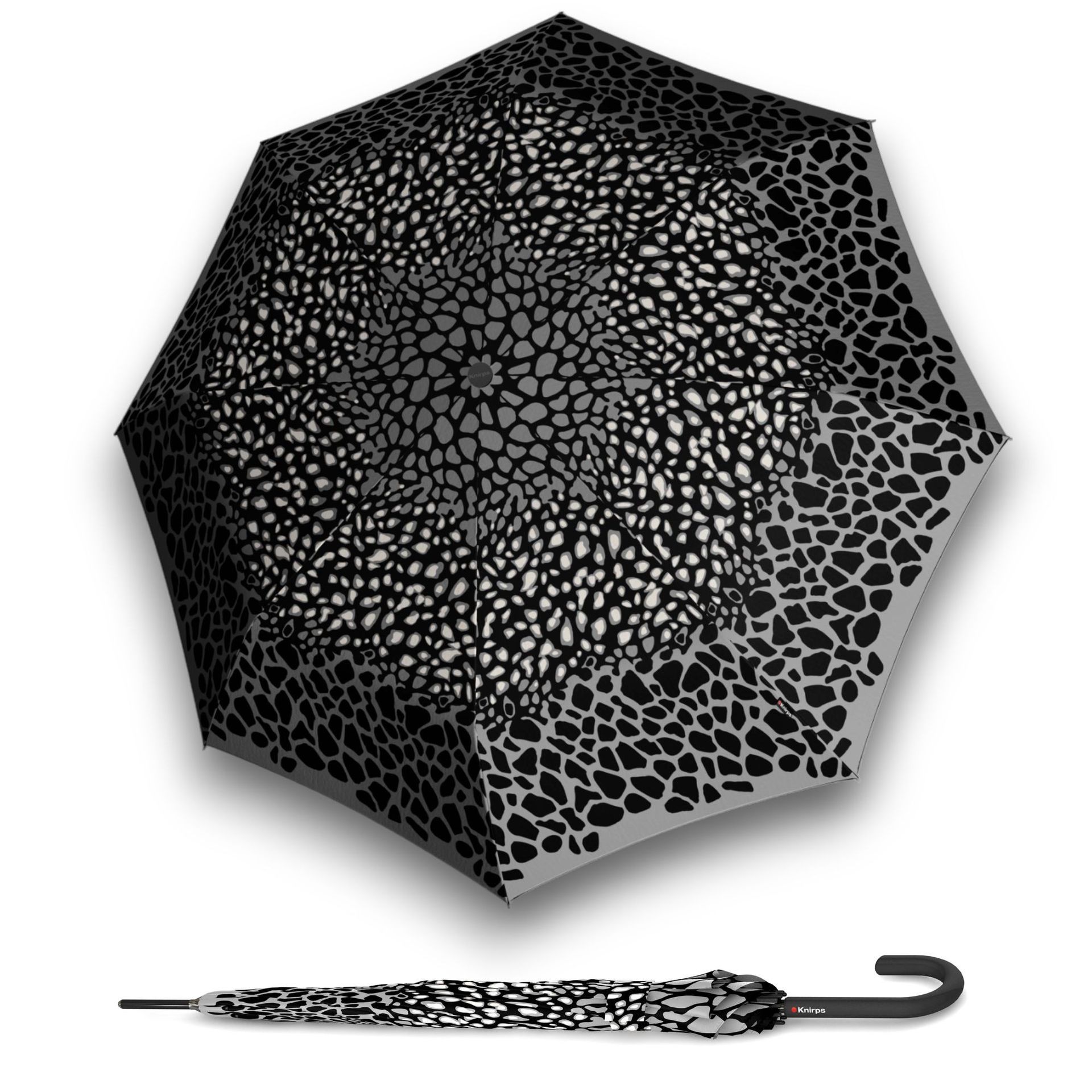 Knirps T.760 Animal Stone damski parasol długi automatyczny
