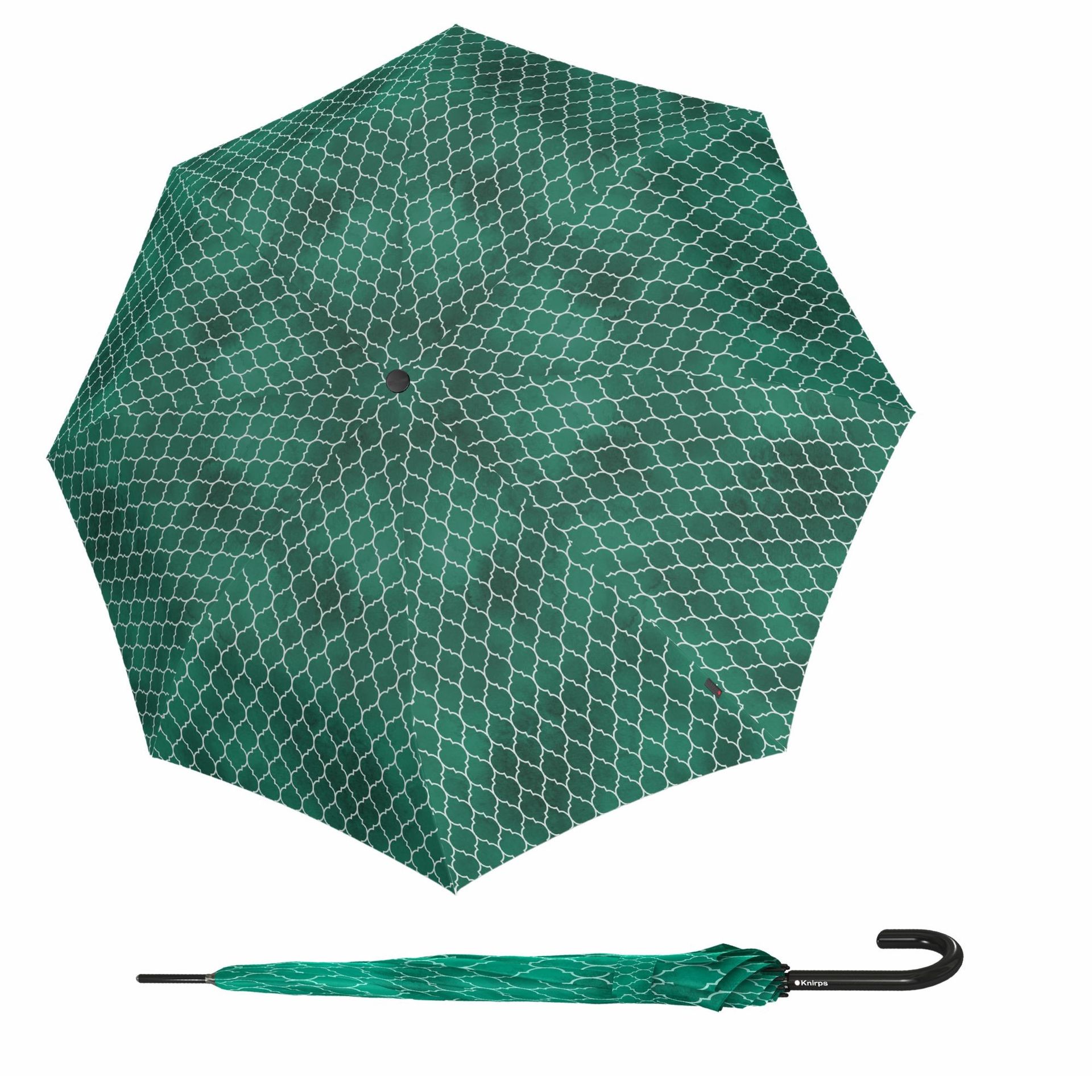 Knirps T.760 Regenerate Green damski parasol laski automatyczny