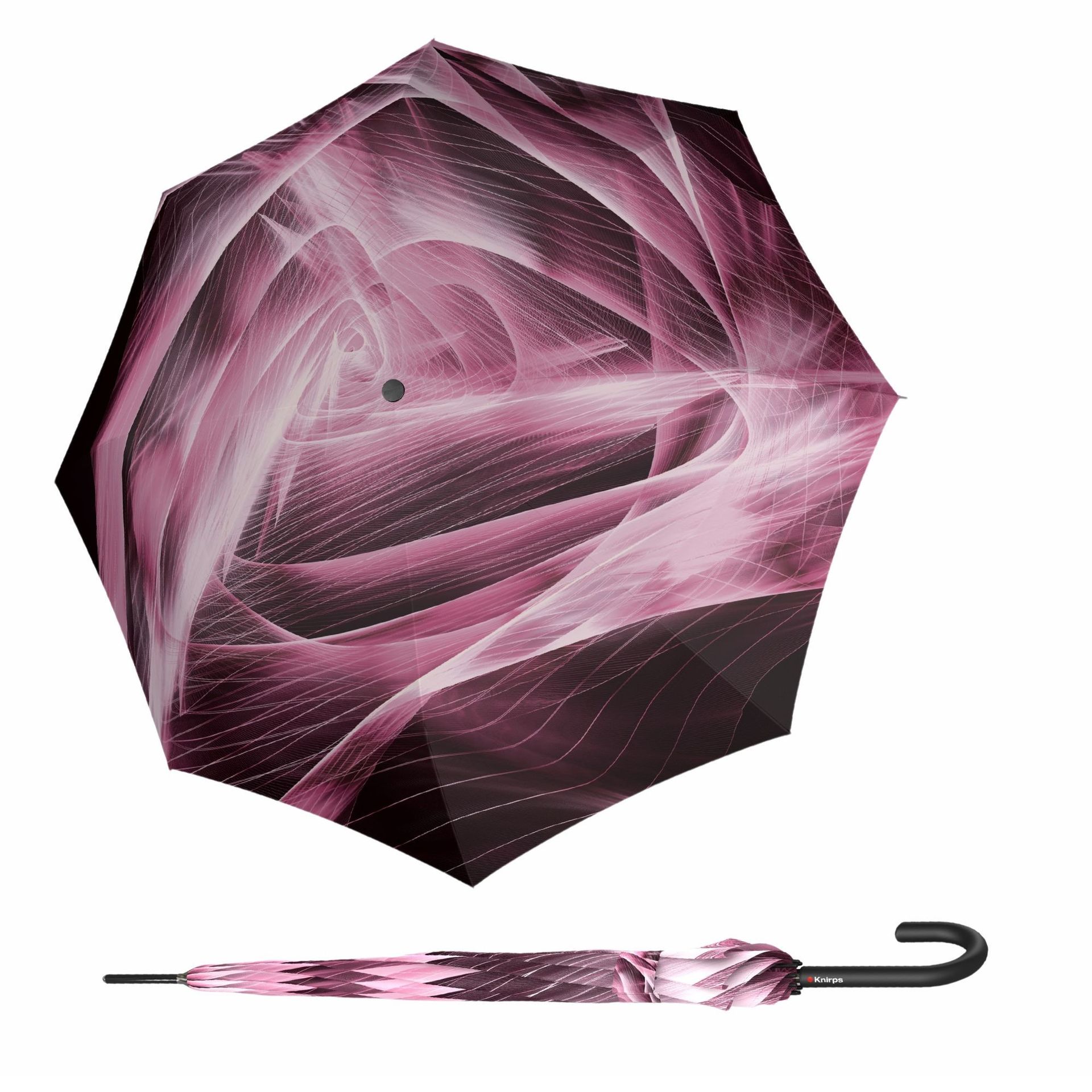 Knirps T.760 Stick Automatic Aura Rose damski parasol długi automatyczny