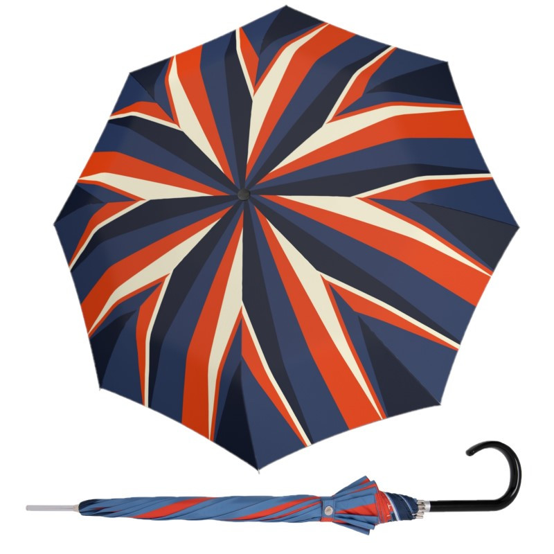 Doppler Carbonsteel Lang AC Glimmer damski długi parasol automatyczny