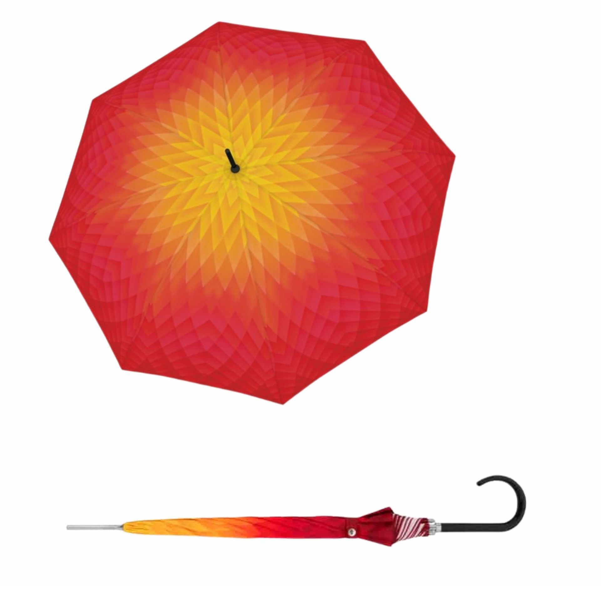Doppler Carbonsteel Long AC Fusion damski parasol automatyczny