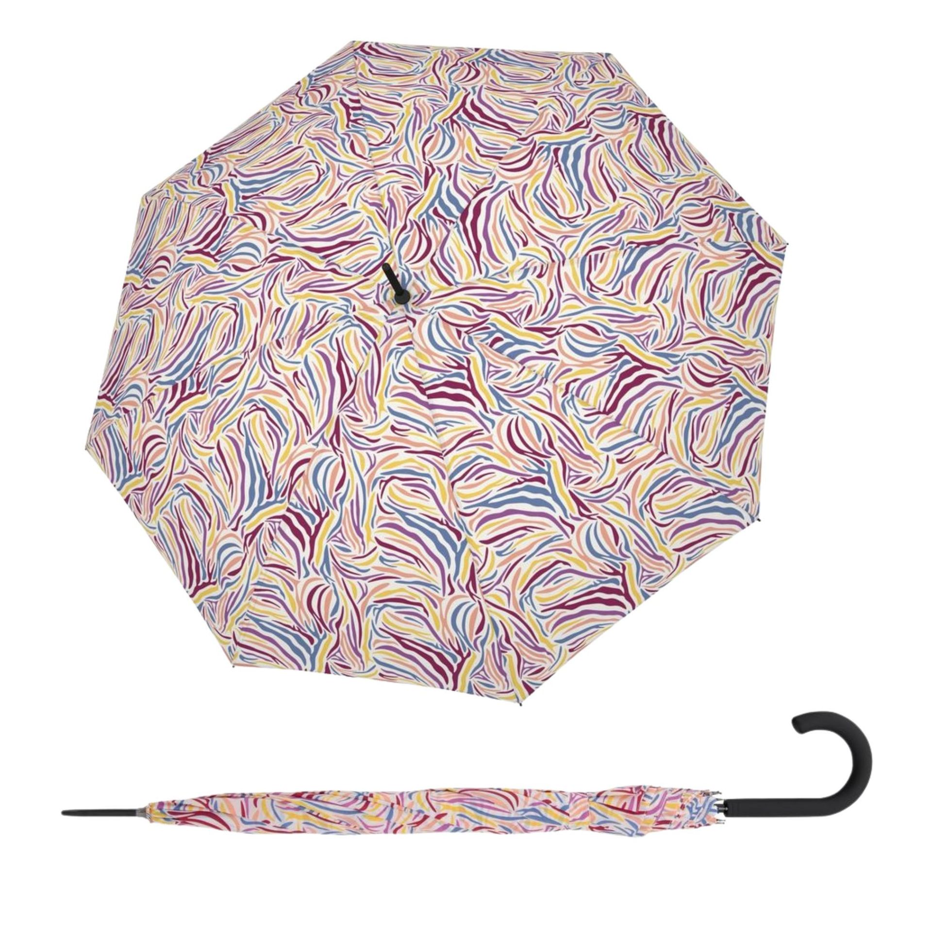 Derby Hit Long AC Zebra damski parasol laska automatyczny